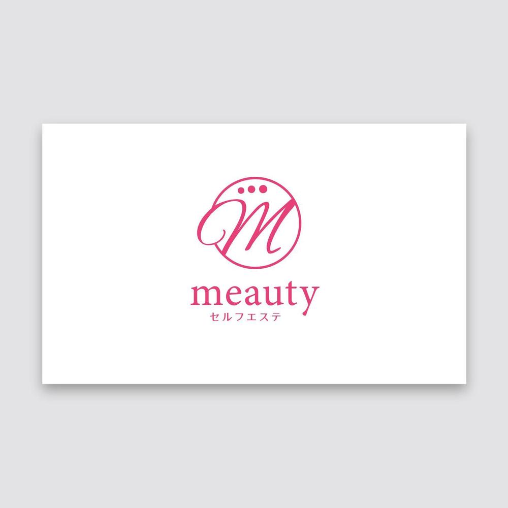 ☆新規設立☆セルフエステ「meauty」のロゴマーク