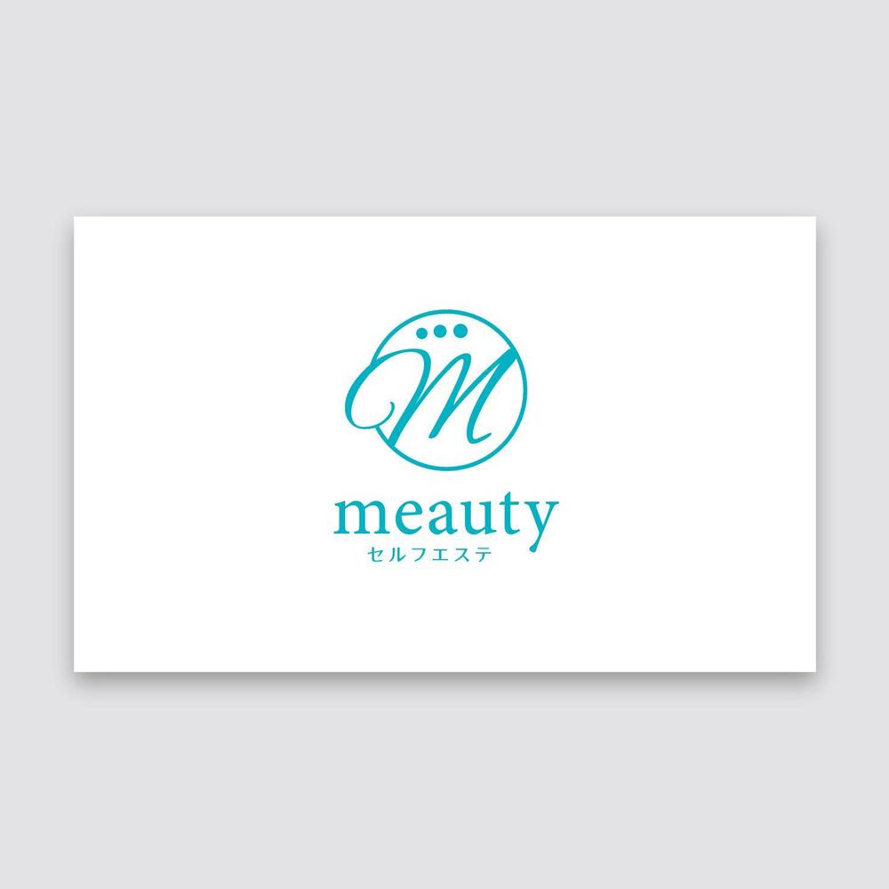 ☆新規設立☆セルフエステ「meauty」のロゴマーク