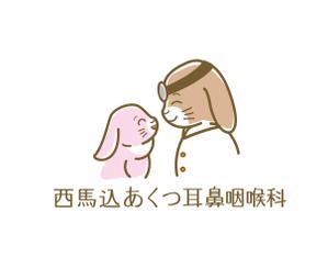 sama5さんのうさぎをモチーフとした新規開院の耳鼻咽喉科クリニックのロゴをお願いしますへの提案