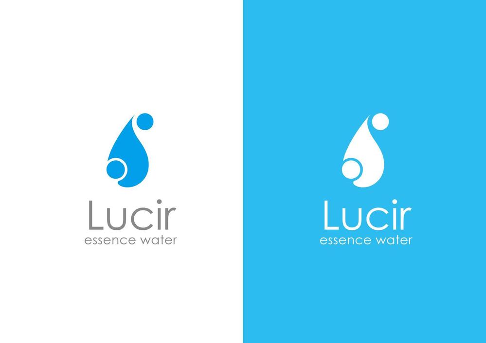 新商品「Lucir essence water」のロゴデザインの依頼