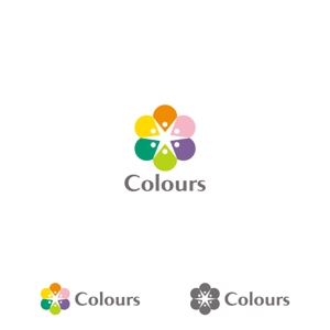 DeeDeeGraphics (DeeDeeGraphics)さんのひすい薬局・こはく薬局・あやめ訪問看護を統括する株式会社Coloursのロゴへの提案