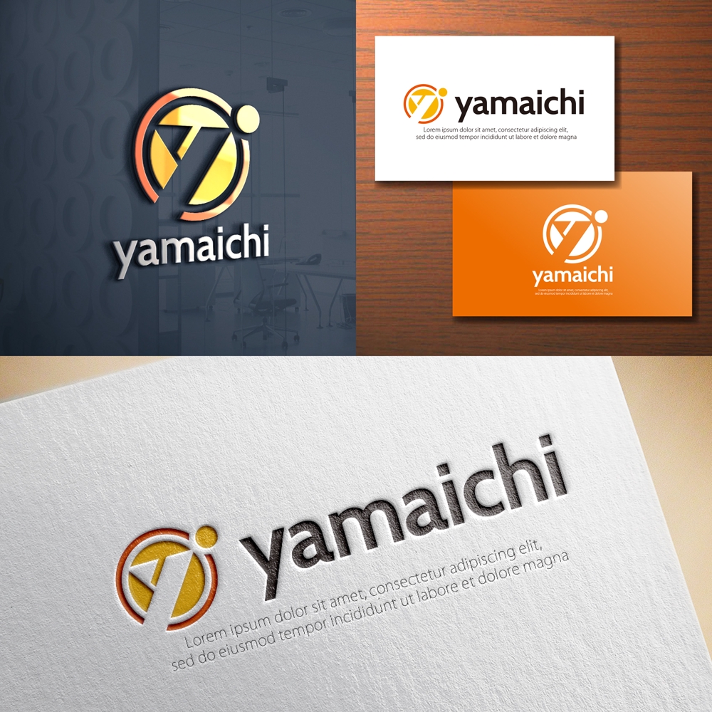 ビル管理会社「yamaichi」のロゴ