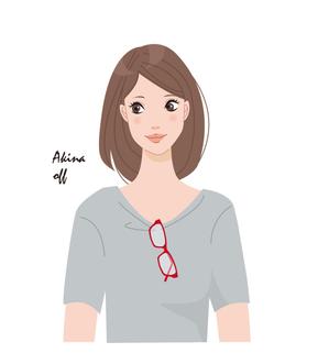 納谷美樹 (MikiNaya)さんの大人っぽい看護師（女性）のイラストへの提案