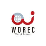 Cat Design (catdesign_1110)さんの海外人材事業部　サービス名「WOREC]　ロゴ募集への提案