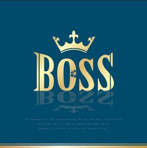 twinz (twinz)さんのカラオケBARの「BOSS」というお店のロゴへの提案