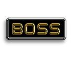 Pepper (ideogram)さんのカラオケBARの「BOSS」というお店のロゴへの提案