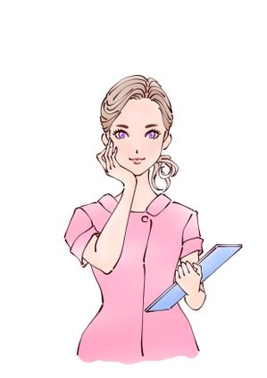 美香+ (mizuki-daisuki)さんの大人っぽい看護師（女性）のイラストへの提案