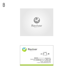 miru-design (miruku)さんの企業「Reviver（リバイバー）」のロゴへの提案