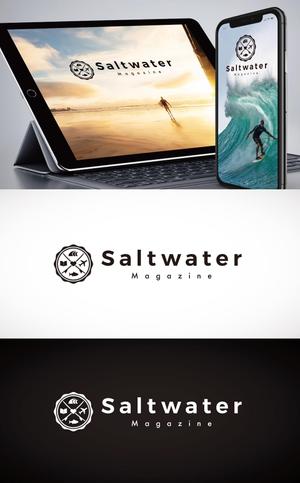 Naroku Design (masa_76)さんのウェブマガジン「Saltwater Magazine」のロゴ制作への提案