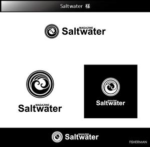 FISHERMAN (FISHERMAN)さんのウェブマガジン「Saltwater Magazine」のロゴ制作への提案