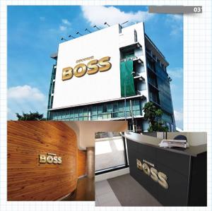 B_M_Graphix (B_M_Graphix)さんのカラオケBARの「BOSS」というお店のロゴへの提案