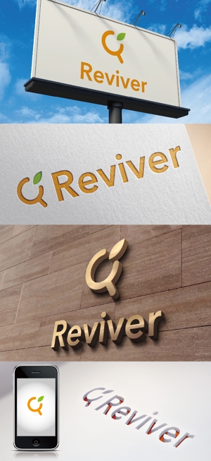 k_31 (katsu31)さんの企業「Reviver（リバイバー）」のロゴへの提案