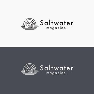 J wonder (J-wonder)さんのウェブマガジン「Saltwater Magazine」のロゴ制作への提案