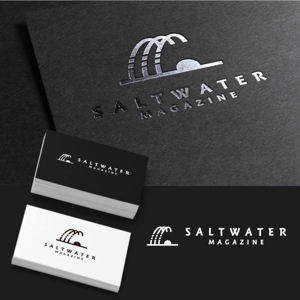kyoniijima ()さんのウェブマガジン「Saltwater Magazine」のロゴ制作への提案