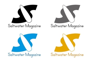 北国のホームズ (homuzu0913)さんのウェブマガジン「Saltwater Magazine」のロゴ制作への提案