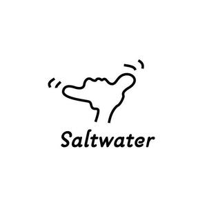 Ü design (ue_taro)さんのウェブマガジン「Saltwater Magazine」のロゴ制作への提案