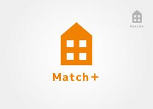 CAZY ()さんの住宅ブランドネーム「Match＋」のロゴへの提案