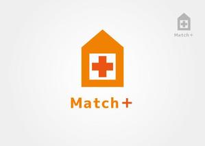 CAZY ()さんの住宅ブランドネーム「Match＋」のロゴへの提案