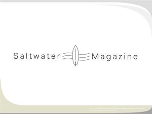 魔法スタジオ (mahou-phot)さんのウェブマガジン「Saltwater Magazine」のロゴ制作への提案
