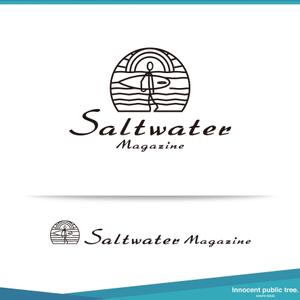 Innocent public tree (nekosu)さんのウェブマガジン「Saltwater Magazine」のロゴ制作への提案