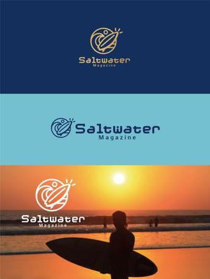 forever (Doing1248)さんのウェブマガジン「Saltwater Magazine」のロゴ制作への提案