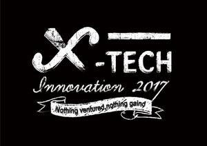 プリントファクトリーデザインスタジオ (printfactory)さんのビジネスコンテスト「X-Tech Innovation 2017」で使用するスタッフ向け ポロシャツのデザインへの提案