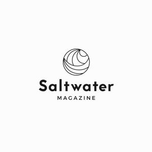 designdesign (designdesign)さんのウェブマガジン「Saltwater Magazine」のロゴ制作への提案