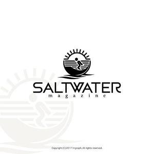 hrgraph (hrgraph)さんのウェブマガジン「Saltwater Magazine」のロゴ制作への提案