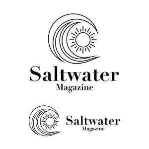 sudesign (su-1178)さんのウェブマガジン「Saltwater Magazine」のロゴ制作への提案