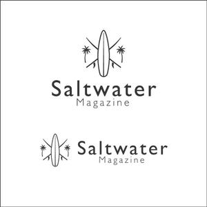 queuecat (queuecat)さんのウェブマガジン「Saltwater Magazine」のロゴ制作への提案