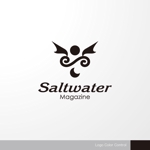 ＊ sa_akutsu ＊ (sa_akutsu)さんのウェブマガジン「Saltwater Magazine」のロゴ制作への提案