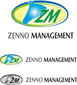 soramomoさんの「ZENNO MANAGEMENT」のロゴ作成への提案