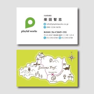 plany_plan (plany_plan)さんの株式会社プレイフルワークスの名刺デザインへの提案