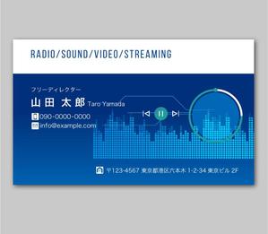 CF-Design (kuma-boo)さんのフリーディレクターの名刺デザインへの提案