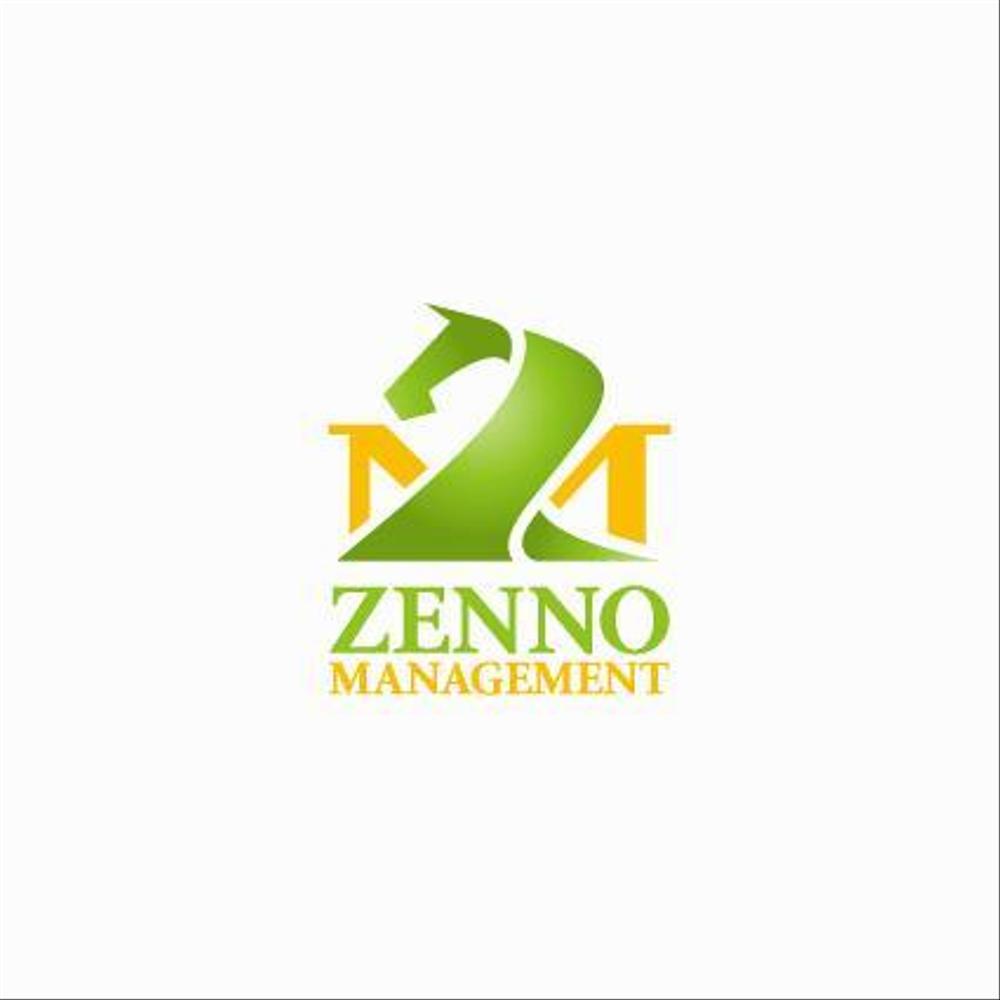 「ZENNO MANAGEMENT」のロゴ作成