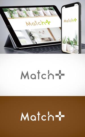 Naroku Design (masa_76)さんの住宅ブランドネーム「Match＋」のロゴへの提案