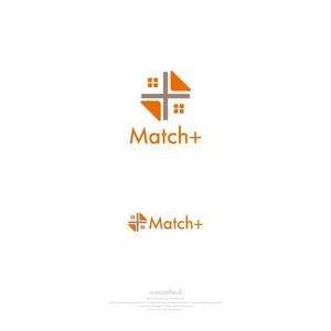 onesize fit’s all (onesizefitsall)さんの住宅ブランドネーム「Match＋」のロゴへの提案
