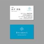 nawo (naosuke0705)さんの不動産会社「Recnnect株式会社」の名刺のデザインへの提案