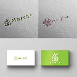 poppper (torifup)さんの住宅ブランドネーム「Match＋」のロゴへの提案