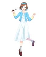 蒼林かりや ()さんの若い女性のイラストへの提案