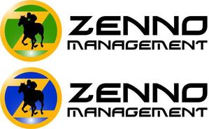 さんの「ZENNO MANAGEMENT」のロゴ作成への提案