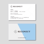 TYPOGRAPHIA (Typograph)さんの不動産会社「Recnnect株式会社」の名刺のデザインへの提案