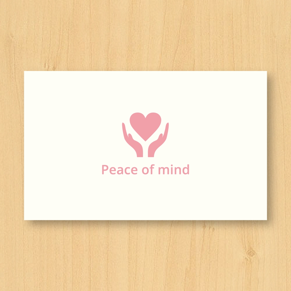 子育て支援事業「Peace of mind」のロゴ