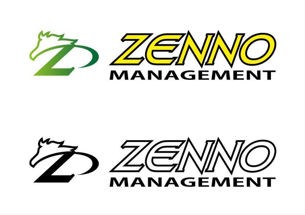 「ZENNO MANAGEMENT」のロゴ作成