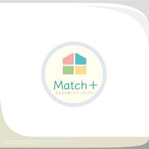 魔法スタジオ (mahou-phot)さんの住宅ブランドネーム「Match＋」のロゴへの提案