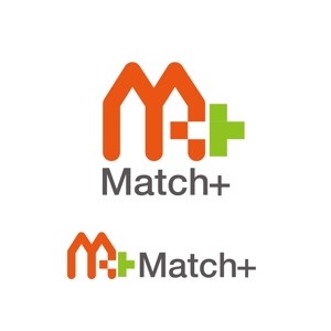 D_ueda (F_deka)さんの住宅ブランドネーム「Match＋」のロゴへの提案