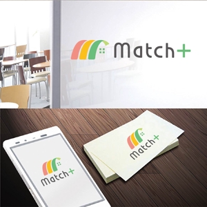 mu-to (mu-to)さんの住宅ブランドネーム「Match＋」のロゴへの提案