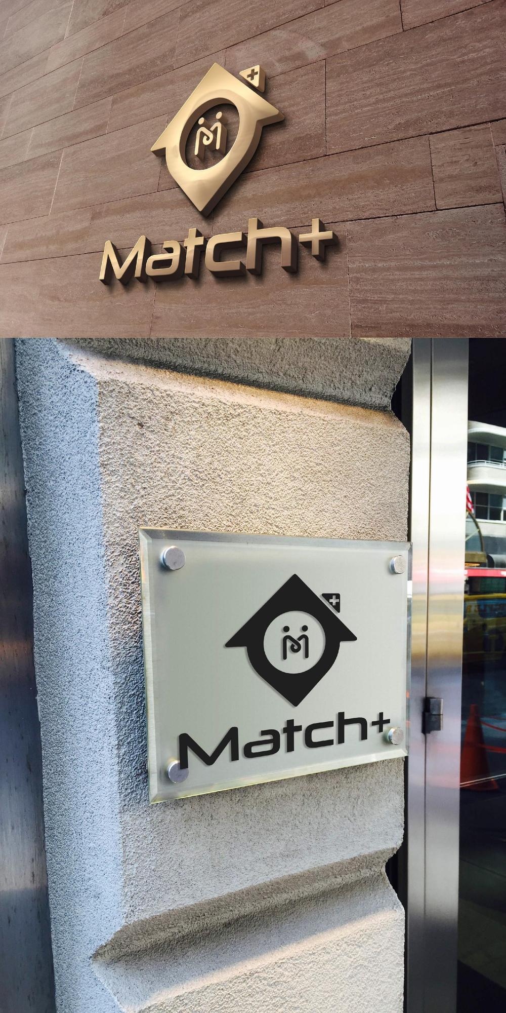 住宅ブランドネーム「Match＋」のロゴ