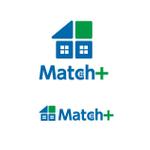 Hagemin (24tara)さんの住宅ブランドネーム「Match＋」のロゴへの提案