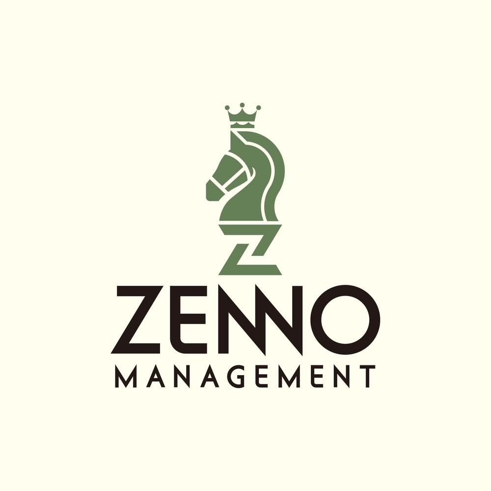 「ZENNO MANAGEMENT」のロゴ作成